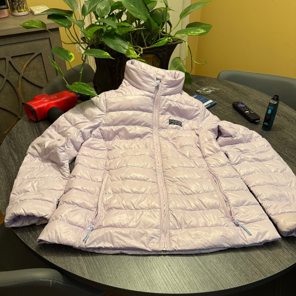 Vineyard Vine Puffer Jacket Light Purple